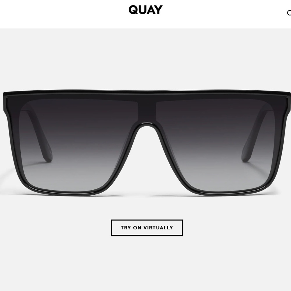 NEW! quay Nightfall Polarized shield Sunnies